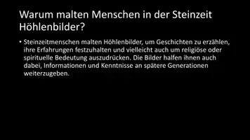 Vorschau - Arbeitsblätter - AB mit Fragen zum Thema "Höhlenmalerei" + Lösungsblatt + Infografik - Seite 3