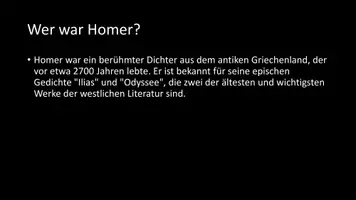 Vorschau - Arbeitsblätter - AB mit Fragen zum Thema "Homer" + Lösungsblatt + Infografik - Seite 3