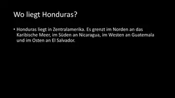 Vorschau - Arbeitsblätter - AB mit Fragen zum Thema "Honduras" + Lösungsblatt - Seite 2