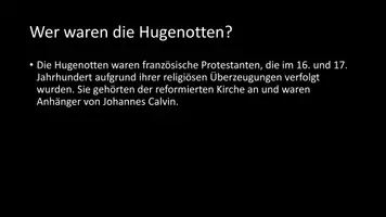Vorschau - Arbeitsblätter - AB mit Fragen zum Thema "Hugenotten" + Lösungsblatt + Infografik - Seite 3