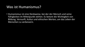 Vorschau - Arbeitsblätter - AB mit Fragen zum Thema "Humanismus" + Lösungsblatt + Infografik - Seite 3