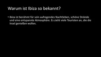 Vorschau - Arbeitsblätter - AB mit Fragen zum Thema "Ibiza" + Lösungsblatt - Seite 3