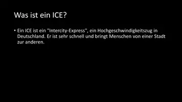 Vorschau - Arbeitsblätter - AB mit Fragen zum Thema "Der ICE-Zug" + Lösungsblatt + Infografik - Seite 3