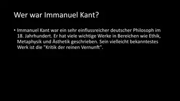 Vorschau - Arbeitsblätter - AB mit Fragen zum Thema "Immanuel Kant" + Lösungsblatt + Infografik - Seite 3