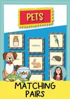 Vorschau - Spiele - Pets Matching Pairs Game (Englisch) - Deckblatt