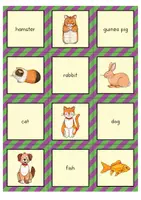 Vorschau - Spiele - Pets Matching Pairs Game (Englisch) - Seite 1
