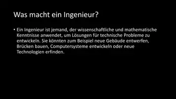 Vorschau - Arbeitsblätter - AB mit Fragen zum Thema "Ingenieur" + Lösungsblatt - Seite 2