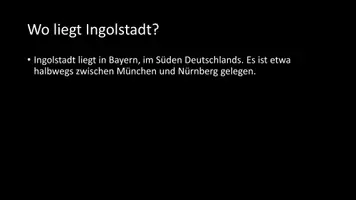 Vorschau - Arbeitsblätter - AB mit Fragen zum Thema "Ingolstadt" + Lösungsblatt - Seite 2