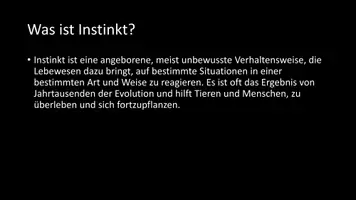 Vorschau - Arbeitsblätter - AB mit Fragen zum Thema "Instinkt" + Lösungsblatt - Seite 2
