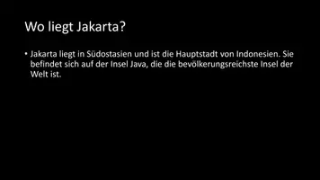 Vorschau - Arbeitsblätter - AB mit Fragen zum Thema "Jakarta" + Lösungsblatt - Seite 2