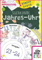 Vorschau - Mal- und Bastelvorlagen - Weihnachten - Winter - Neujahr Paket für die Grundschule (Klasse 1-4) - Deckblatt