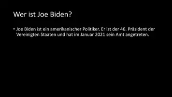 Vorschau - Arbeitsblätter - AB mit Fragen zum Thema "Joe Biden" + Lösungsblatt + Infografik - Seite 3