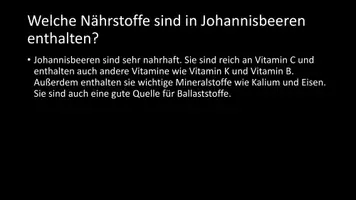 Vorschau - Arbeitsblätter - AB mit Fragen zum Thema "Johannisbeeren" + Lösungsblatt - Seite 3