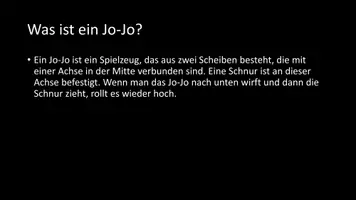 Vorschau - Arbeitsblätter - AB mit Fragen zum Thema "Jo-Jo" + Lösungsblatt - Seite 2