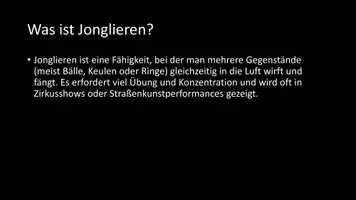 Vorschau - Arbeitsblätter - AB mit Fragen zum Thema "Jonglieren" + Lösungsblatt + Infografik - Seite 3