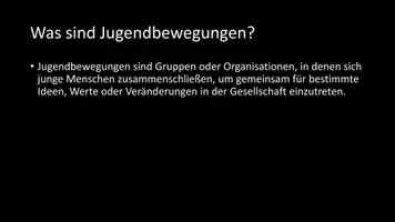 Vorschau - Arbeitsblätter - AB mit Fragen zum Thema "Jugendbewegungen" + Lösungsblatt + Infografik - Seite 3