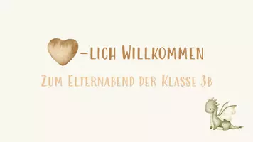 Vorschau - Präsentationen/Tafelbilder - PowerPoint-Vorlage für den ersten Elternabend (editierbar) - Seite 1