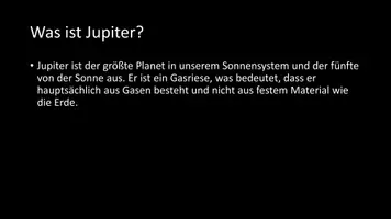 Vorschau - Arbeitsblätter - AB mit Fragen zum Thema "Jupiter" + Lösungsblatt - Seite 2