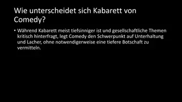 Vorschau - Arbeitsblätter - AB mit Fragen zum Thema "Kabarett und Satire" + Lösungsblatt - Seite 3