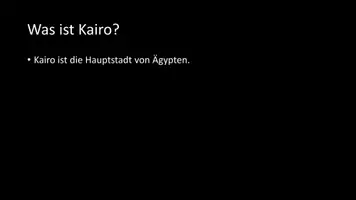 Vorschau - Arbeitsblätter - AB mit Fragen zum Thema "Kairo" + Lösungsblatt + Infografik - Seite 3