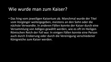 Vorschau - Arbeitsblätter - AB mit Fragen zum Thema "Kaiser" + Lösungsblatt - Seite 3