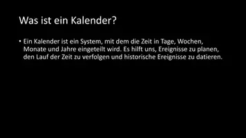 Vorschau - Arbeitsblätter - AB mit Fragen zum Thema "Kalender" + Lösungsblatt + Infografik - Seite 3