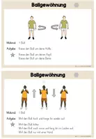 Vorschau - Stationenlernen - Handball Stationskarten (Fangen, Werfen, Prellen) - Seite 3