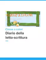 anteprima - Materiale di supporto/inclusione - Diario della letto-scrittura - Pagina di copertina
