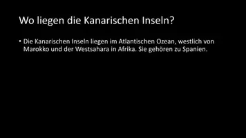Vorschau - Arbeitsblätter - AB mit Fragen zum Thema "Kanaren" + Lösungsblatt + Infografik - Seite 3
