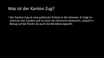 Vorschau - Arbeitsblätter - AB mit Fragen zum Thema "Zug (Kanton)" + Lösungsblatt - Seite 2