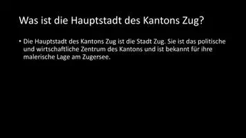 Vorschau - Arbeitsblätter - AB mit Fragen zum Thema "Zug (Kanton)" + Lösungsblatt - Seite 3