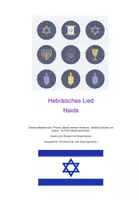 Vorschau - Anderer Materialtyp - Hebräisches Lied „Haida“ Kanon - Deckblatt