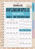 Vorschau - Arbeitsblätter - Aufgabenfamilien Add/Sub_Arbeitsblätter Tauschaufgaben und Umkehraufgaben ZR 20 - Seite 1