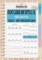Vorschau - Arbeitsblätter - Aufgabenfamilien Add/Sub_Arbeitsblätter Tauschaufgaben und Umkehraufgaben ZR 20 - Deckblatt