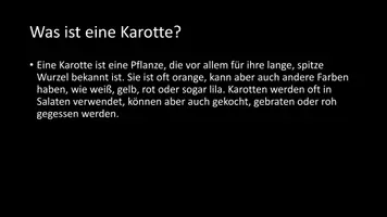 Vorschau - Arbeitsblätter - AB mit Fragen zum Thema "Karotte" + Lösungsblatt + Infografik - Seite 3