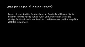 Vorschau - Arbeitsblätter - AB mit Fragen zum Thema "Kassel" + Lösungsblatt + Infografik - Seite 3