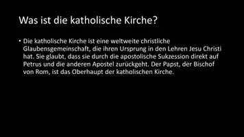 Vorschau - Arbeitsblätter - AB mit Fragen zum Thema "Katholische Kirche" + Lösungsblatt + Infografik - Seite 3