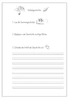 Vorschau - Arbeitsblätter - Herbstgeschichten - Lesen (Textverständnis) - Seite 3