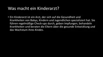 Vorschau - Arbeitsblätter - AB mit Fragen zum Thema "Kinderarzt" + Lösungsblatt - Seite 2
