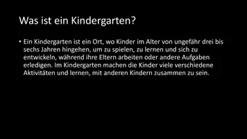 Vorschau - Arbeitsblätter - AB mit Fragen zum Thema "Kindergarten / KITA" + Lösungsblatt - Seite 2