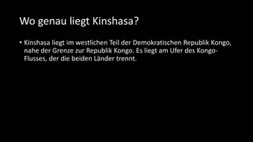 Vorschau - Arbeitsblätter - AB mit Fragen zum Thema "Kinshasa" + Lösungsblatt - Seite 3