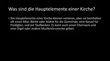 Vorschau - Arbeitsblätter - AB mit Fragen zum Thema "Kirche" + Lösungsblatt + Infografik - Seite 3