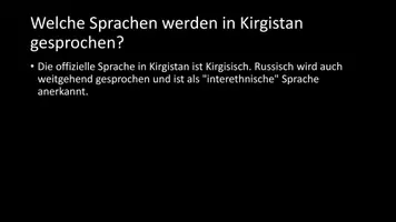 Vorschau - Arbeitsblätter - AB mit Fragen zum Thema "Kirgistan" + Lösungsblatt - Seite 3