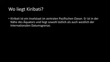 Vorschau - Arbeitsblätter - AB mit Fragen zum Thema "Kiribati" + Lösungsblatt - Seite 2