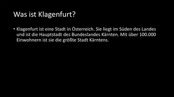Vorschau - Arbeitsblätter - AB mit Fragen zum Thema "Klagenfurt" + Lösungsblatt + Infografik - Seite 3