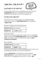 Vorschau - Arbeitsblätter - Simple Past Lerntheke - Beginners - Seite 2