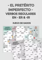 Vorschau - Stationenlernen - El Pretérito Imperfecto - Verbos REGULARES en -ER & -IR - Juego de dados - Deckblatt