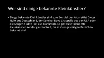 Vorschau - Arbeitsblätter - AB mit Fragen zum Thema "Kleinkunst" + Lösungsblatt - Seite 3