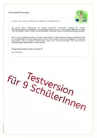 Vorschau - Lehrpläne/Lehrermaterial - digitale Unterrichtsbeobachtungen - 1. Klasse - Testversion - Seite 1