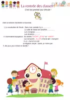 Aperçu - Apprentissages en autonomie - Vive la rentrée - Page 1